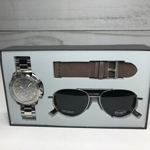 Vince Camuto Watch + Sunglass Set NWOT - Picture 1 of 6